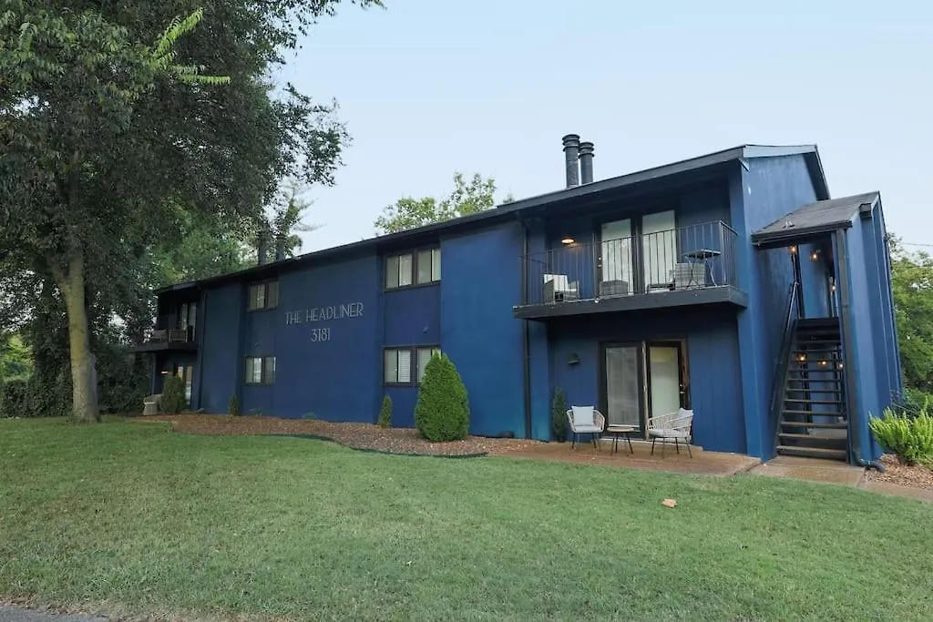 Modern 2Br With Optional Parking Near Vanderbilt & Music Row, Walk To Centennial Park & Mins To Broadway 내슈빌